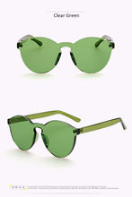 Fashion Women Sunglasses Cat Eye Shades Luxury Brand Designer Sun glasses Integrated Eyewear Candy Color Sunglasses Female UV400