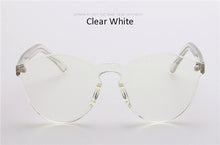 Fashion Women Sunglasses Cat Eye Shades Luxury Brand Designer Sun glasses Integrated Eyewear Candy Color Sunglasses Female UV400