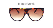 New Fashion Flat Top Goggle Sunglasses Women Vintage Brand Designer Sun Glasses