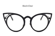 Women Round Lenses Cat Eye Sunglasses Fashion Mirror Sun Glasses Ladies Ceteye Optics Eyewear