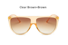 Vintage Gradient Goggle Sunglasses