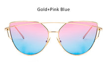 Fashion Ladies Ocean Cat Eye Sunglasses Women Clear Lens Optical Cateye Glasses Frame For Female Eyeglasses