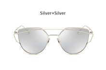 Fashion Ladies Ocean Cat Eye Sunglasses Women Clear Lens Optical Cateye Glasses Frame For Female Eyeglasses