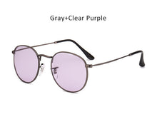 Women Men Vintage Small Round Sunglasses